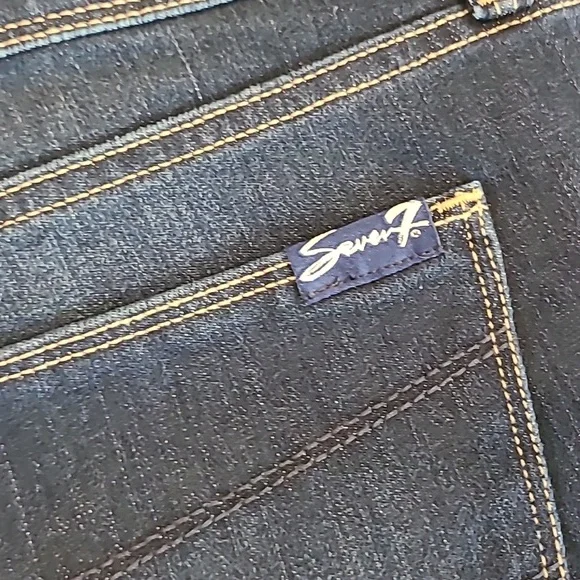 Seven7  Dark Wash Jeans size 16 Limited Edition Slimaker - Picture 6 of 11